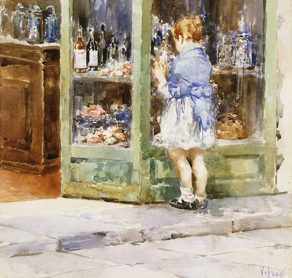 La ragazza delle vetrine